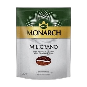 Кофе Монарх Милиграно 120 гр м/у