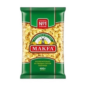 Макароны Макфа Гребешки 400гр