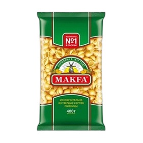 Макароны Макфа Ракушки 400г