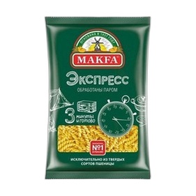 Макароны Макфа Спиральки-Экспресс 400г