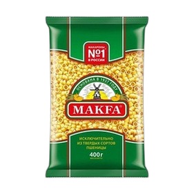 Макароны Макфа Кольца 400гр