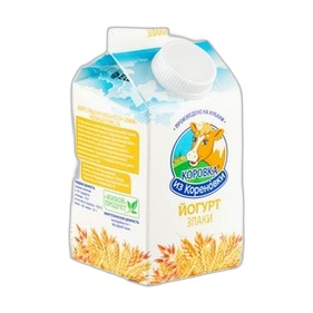Йогурт Злаки 2.1% 450г пюр пак КМКК