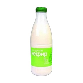 Кефир 1% 900г бутылка КМКК
