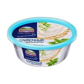 Сыр творожный Сливочный 60% 140г Хохланд