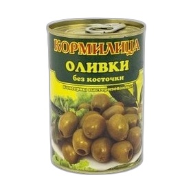 Оливки б/к 300мл ж/б ключ Кормилица