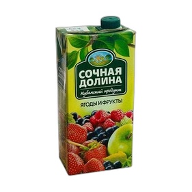 Напиток Сочная Долина Ягоды и фрукты 1,93л т/п ССН