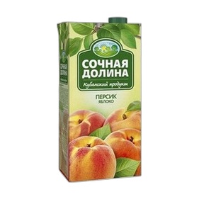 Нектар Сочная Долина Персик/Яблоко 1,93л