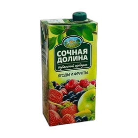 Напиток Сочная Долина Ягоды и фрукты 0,95л т/п ССН