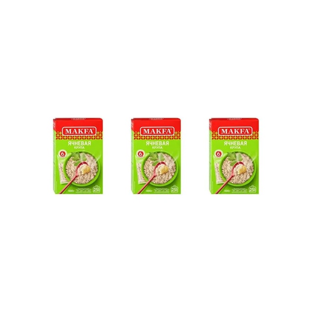 Крупа ячневая 400г Макфа