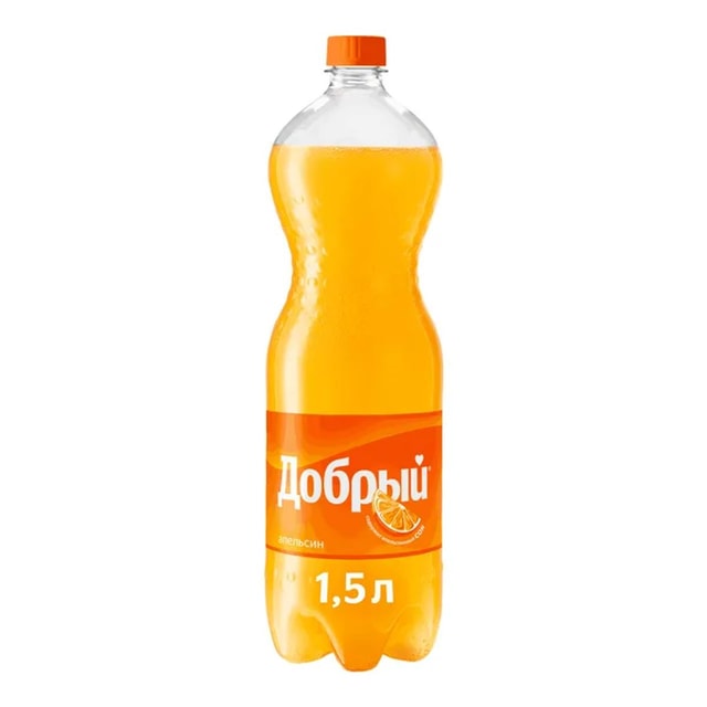 Напиток б/а Добрый Апельсин газ 1,5л пэт