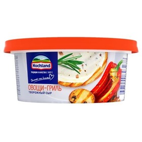Сыр творожный Овощи гриль 60% 140г Хохланд