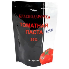 Томатная паста Краснодарочка 140г м/у