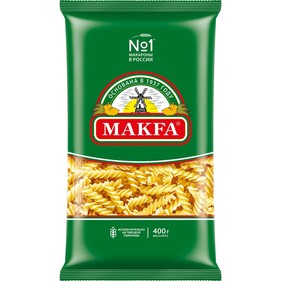 Макароны Макфа Спираль 400гр