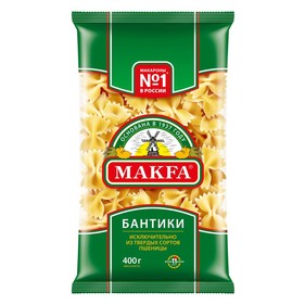 Макароны Макфа Бантики 400г