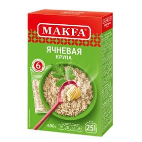 Крупа ячневая 400г Макфа