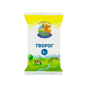 Творог 5% 180г флоупак КМКК